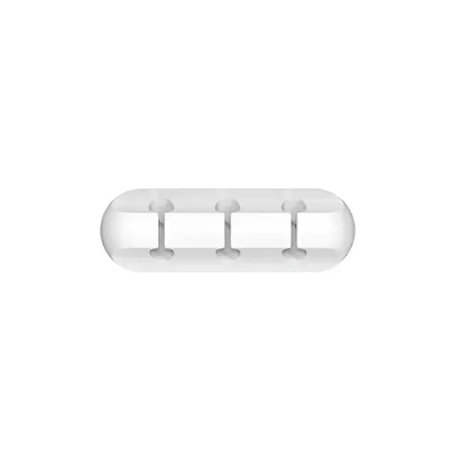 Organizador de cabos de silicone, enrolador de cabo usb, clipes de gerenciamento, suporte para mouse e teclado