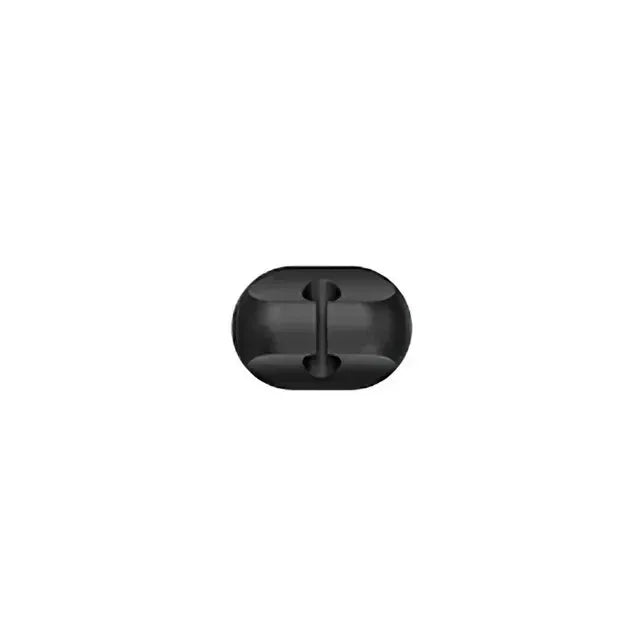 Organizador de cabos de silicone, enrolador de cabo usb, clipes de gerenciamento, suporte para mouse e teclado