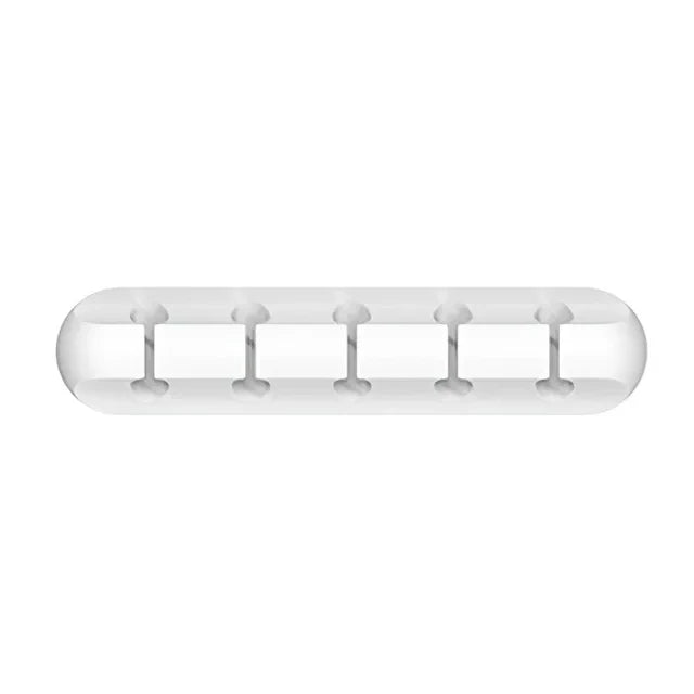 Organizador de cabos de silicone, enrolador de cabo usb, clipes de gerenciamento, suporte para mouse e teclado
